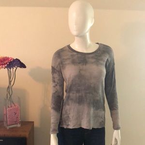 Victoria's Secret Soft & Sexy Plush Long Sleeve Tie Dye Women's Top